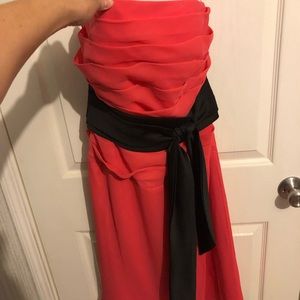 Forever yours pink and black dress